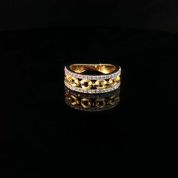 Linked in radiant 22K gold, finished with brilliance