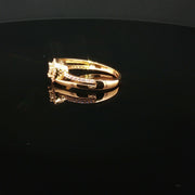 Halo of Brilliance in 22K Gold