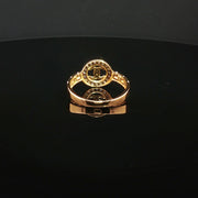 22K Gold Luxury, Dazzling CZ Statement