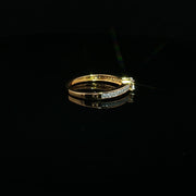 Timeless sparkle, perfected in 22K gold
