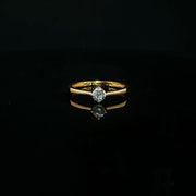 Classic CZ Sparkle, Expertly Crafted in 22K Gold