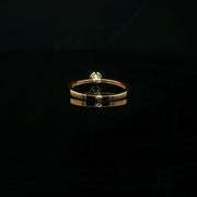 Classic CZ Sparkle, Expertly Crafted in 22K Gold