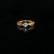 Infinity in design, radiance in 22k gold