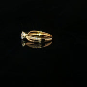 Infinity in design, radiance in 22k gold