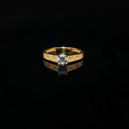 A brilliant statement, crafted in 22k gold