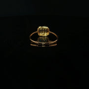 Luxury Redefined: Round & Baguette CZ in 22K Gold