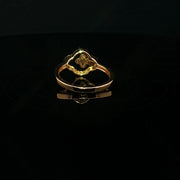 A symbol of luck, crafted in 22k gold