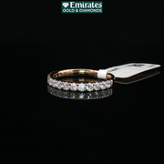 Classic Round Brilliant Diamond Eternity Ring in Polished Yellow Gold