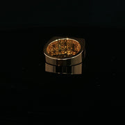 Men’s Yellow Gold Signet Ring Featuring Lord Shiva’s OM Symbol