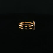 Enduring Style, Radiant 22K Gold CZs