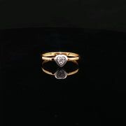 Heartfelt Brilliance, Crafted in 22K Gold