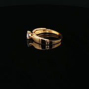 Luxury Sparkle, Solitaire CZ with Side Accents