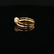 22k Yellow Gold Multistone CZ Ring