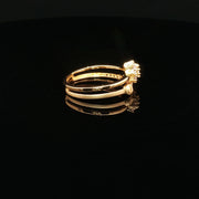 22k Yellow Gold Multistone CZ Ring