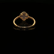 Luxury Design, MOP Beaded 22K Gold Ring