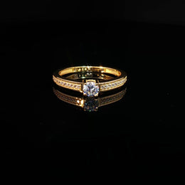 Everlasting Elegance in 22K Yellow Gold