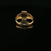 22K Gold Brilliance with Sparkling CZ