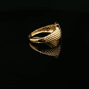 22K Gold Brilliance with Sparkling CZ